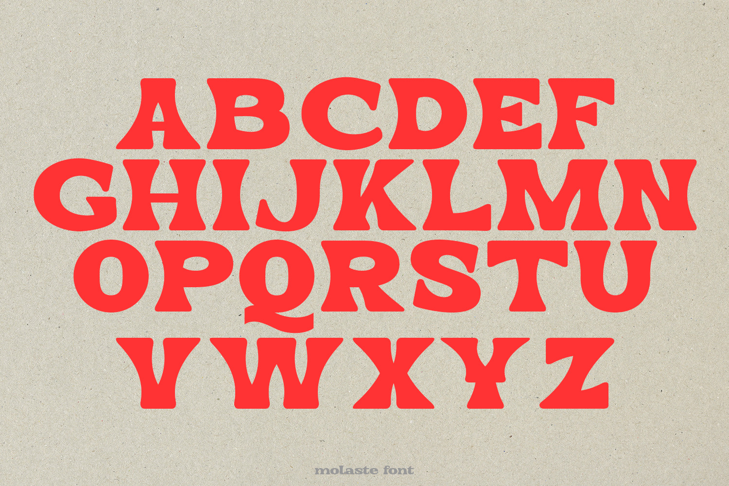 Molaste Retro Font