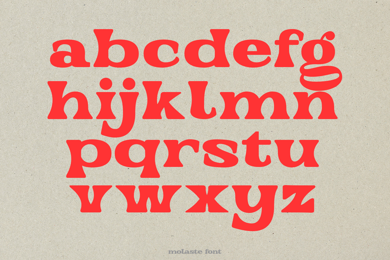 Molaste Retro Font Molaste Retro Font