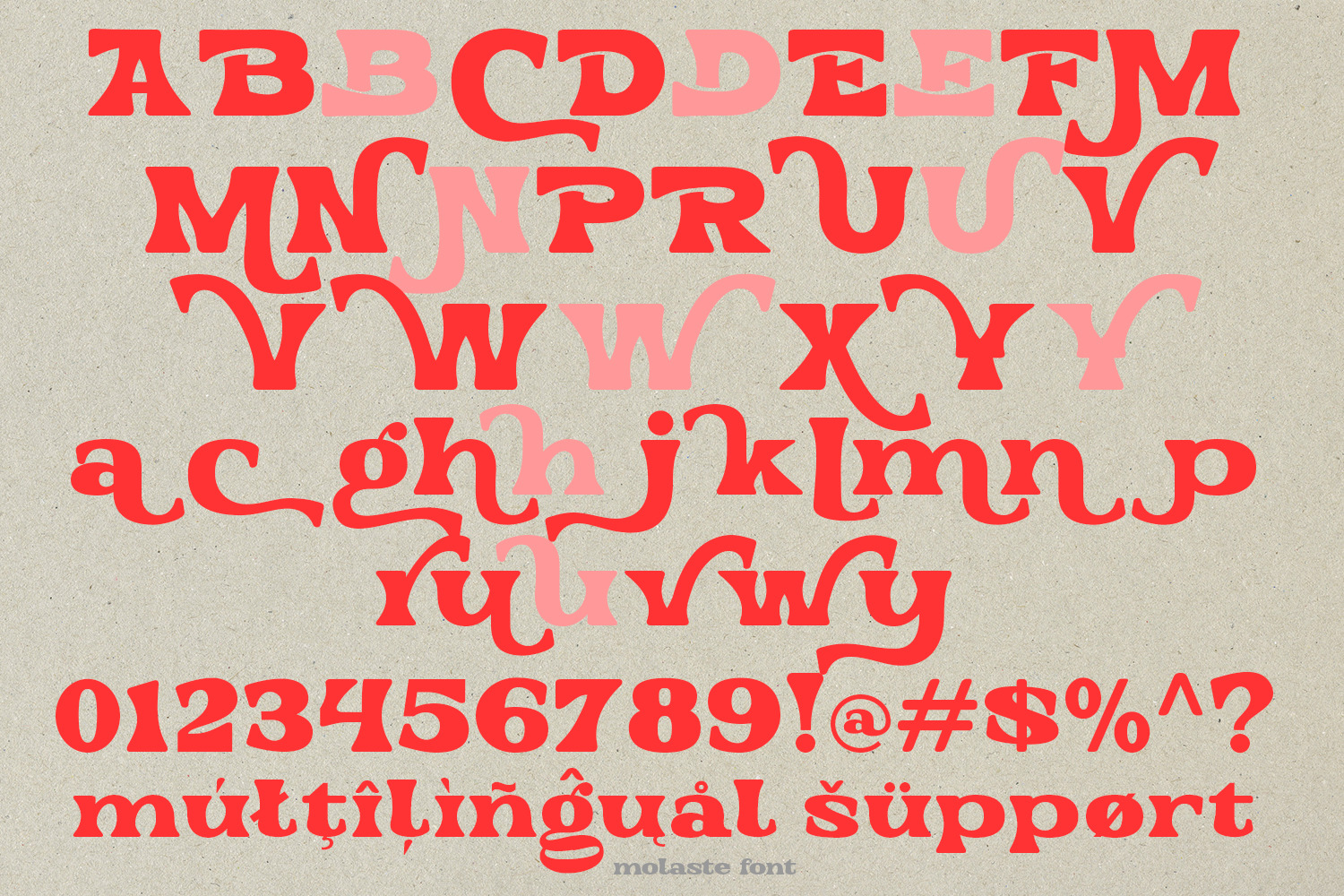 Molaste Retro Font Molaste Retro Font