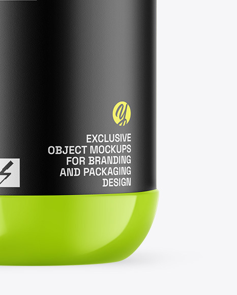Glossy Protein Jar Mockup Glossy Protein Jar Mockup