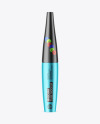 Matte Metallic Mascara Tube Mockup