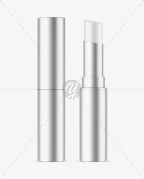 Matte Metallic Lipstick Mockup