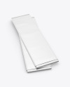 Chewing Gum Sticks in Glossy Sleeve Mockup