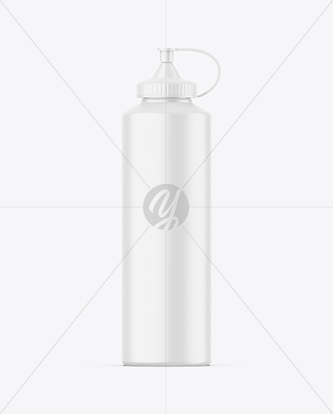 Matte Dispenser Bottle Mockup