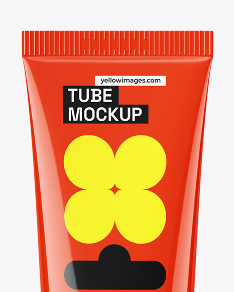 Glossy Tube Mockup