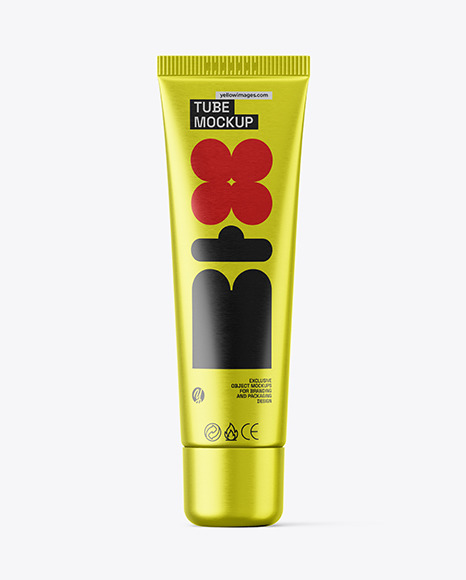 Metallic Tube Mockup