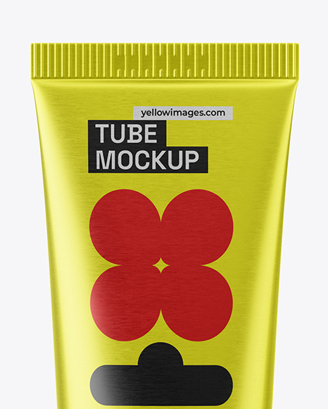 Metallic Tube Mockup