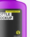 Matte Square Bottle Mockup