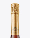 Amber Glass White Wine Bottle Mockup Amber Glass White Wine Bottle Mockup