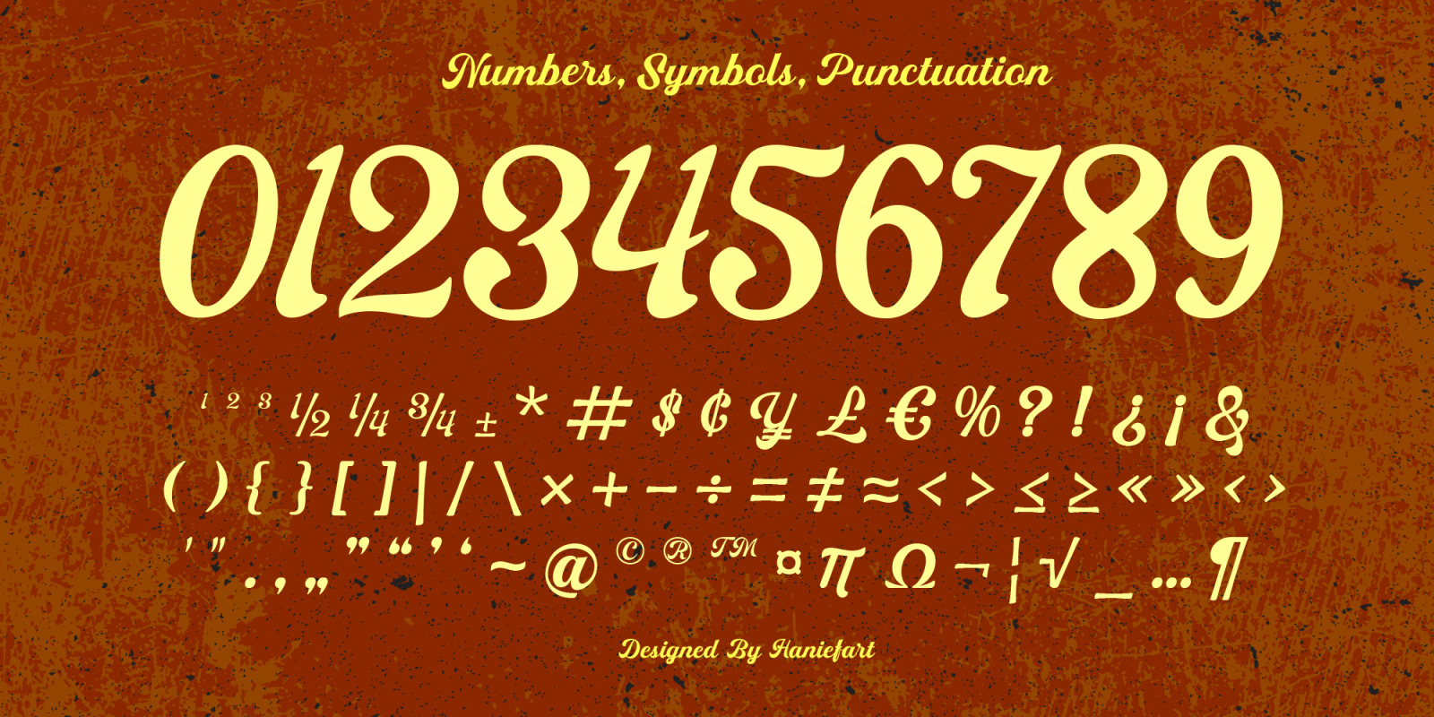 Raindec Font