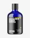 Blue Glass Essential Oil Bottle Mockup