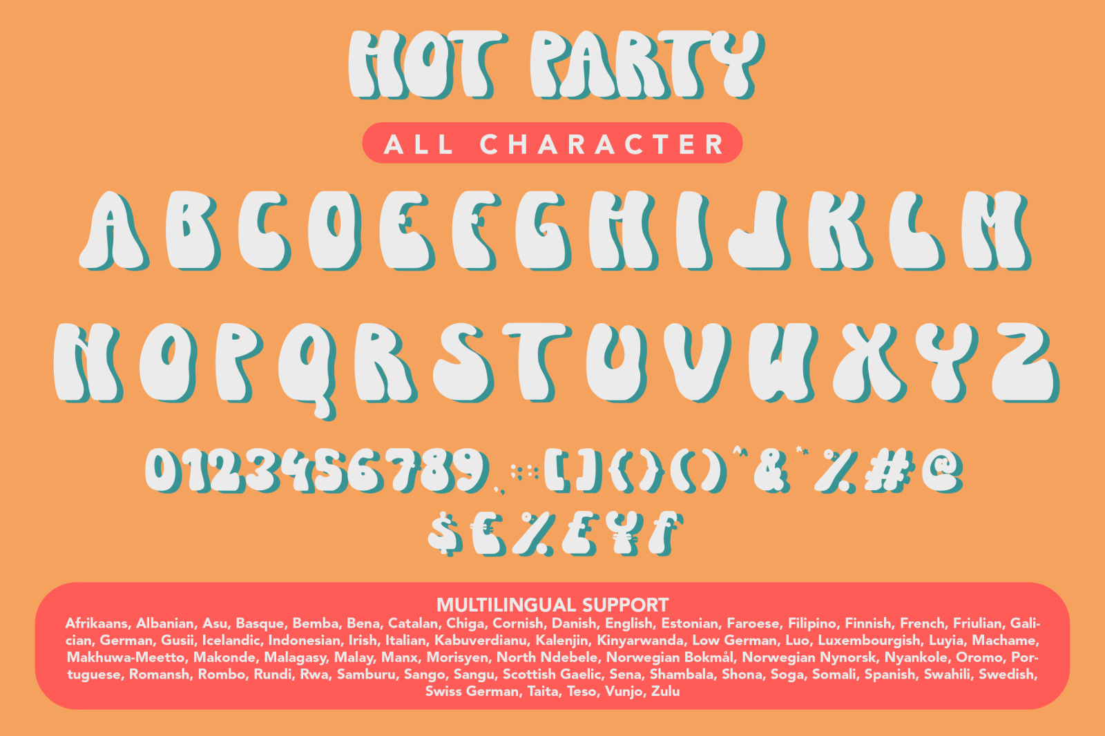 Hot Party Font