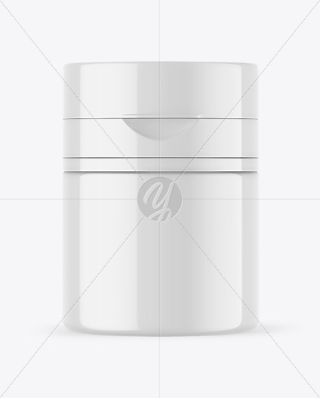 Glossy Cosmetic Bottle Mockup