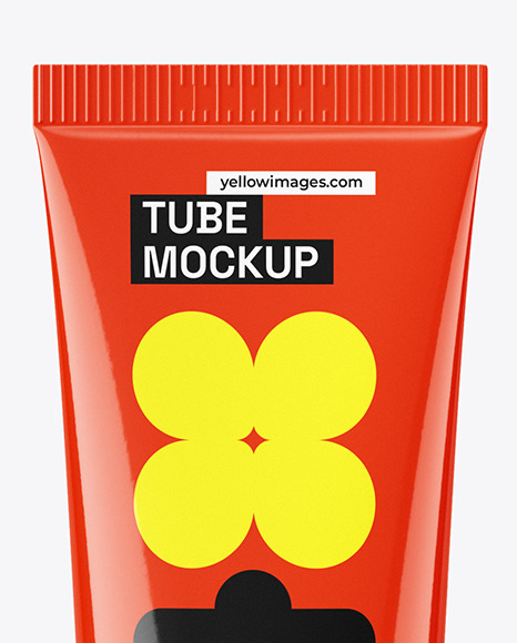 Glossy Tube Mockup