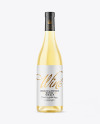 Clear Glass White Wine Bottle Mockup Clear Glass White Wine Bottle Mockup