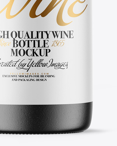 Ceramic Wine Bottle Mockup Ceramic Wine Bottle Mockup