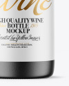Ceramic Wine Bottle Mockup Ceramic Wine Bottle Mockup