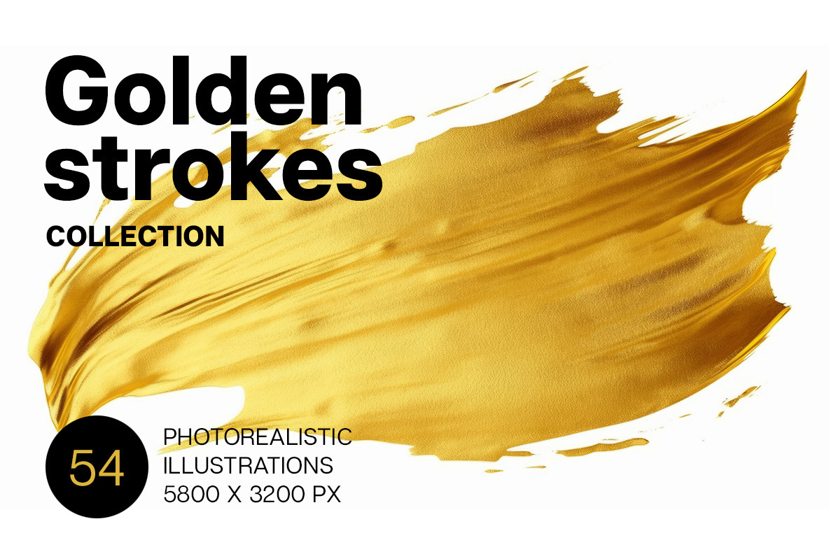 Golden strokes