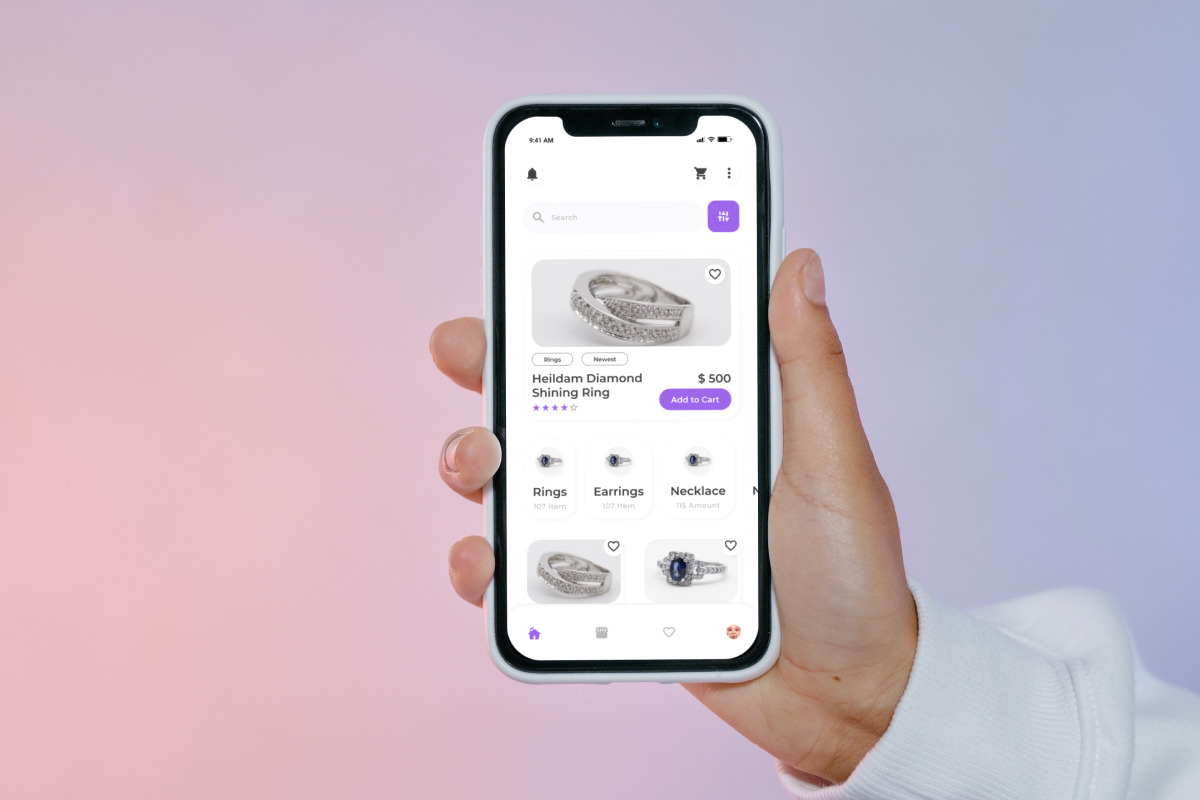 Lenna - Jewelry Store Mobile App Lenna - Jewelry Store Mobile App