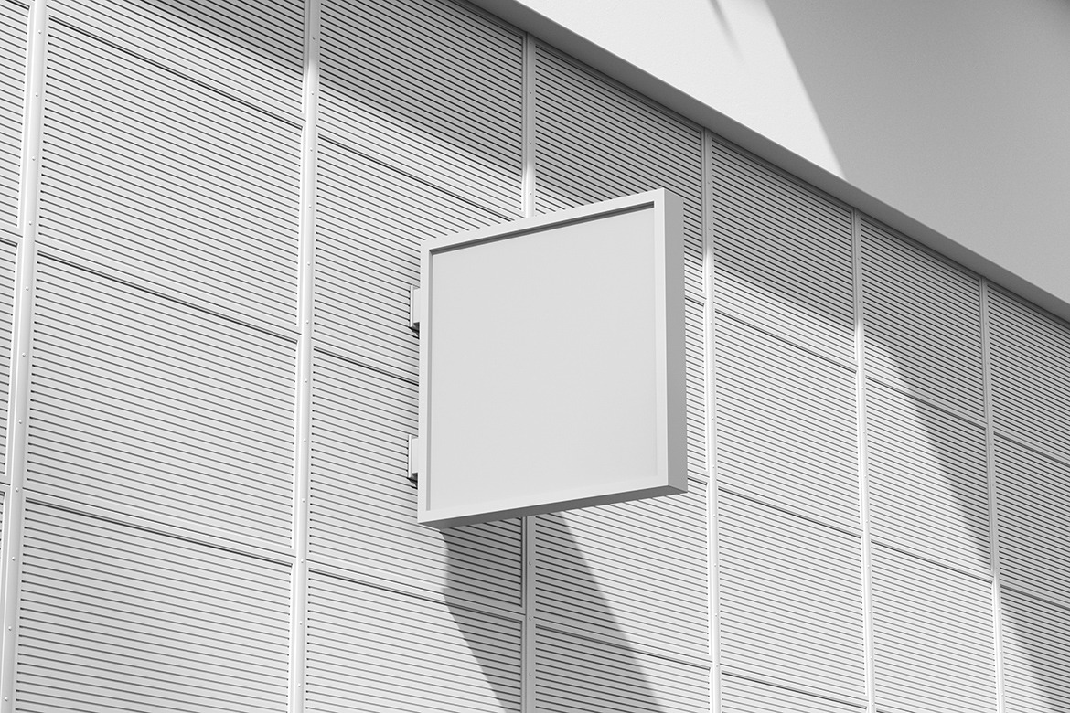 Shop Sign Mockup Set Shop Sign Mockup Set
