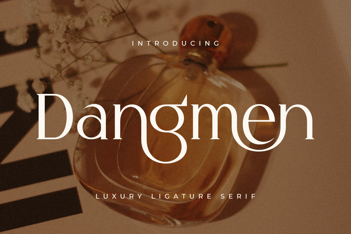 Dangmen - Luxury Ligature Serif Dangmen - Luxury Ligature Serif