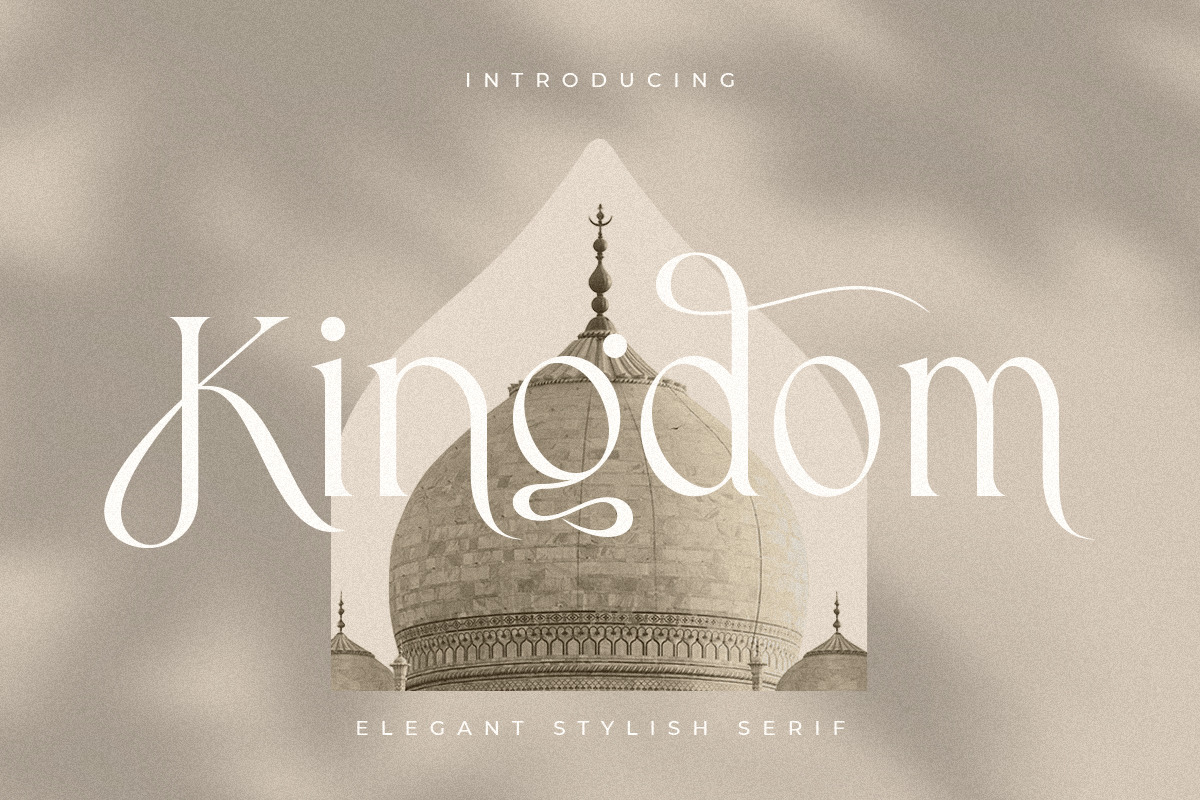 Kingdom - Elegant Stylish Serif Kingdom - Elegant Stylish Serif