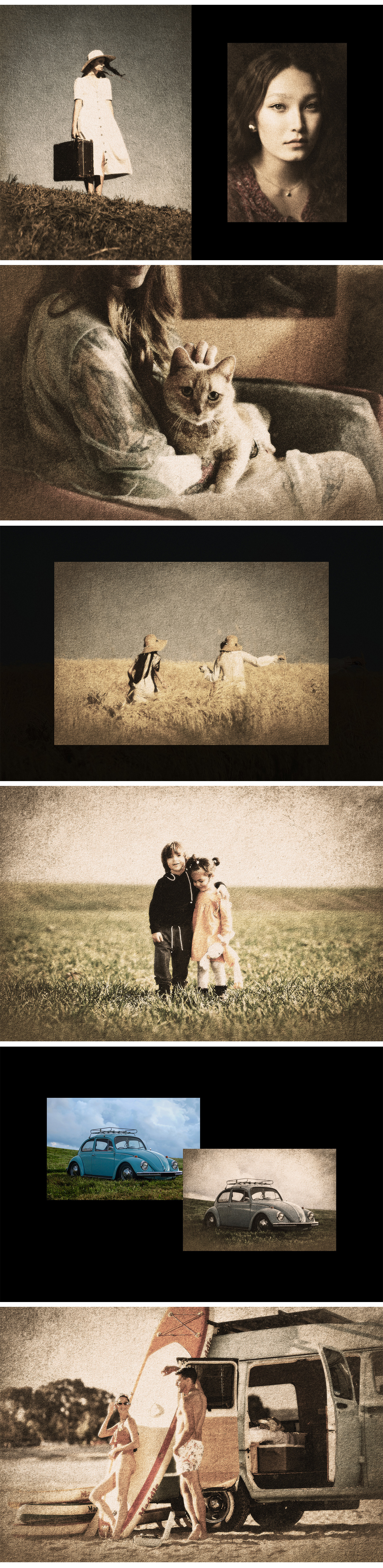 Vintage Sepia Photo Effect Vintage Sepia Photo Effect