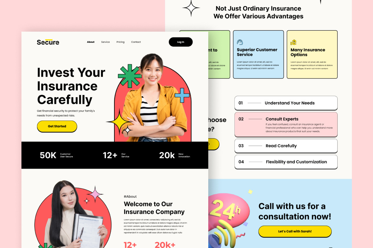 Secure - Insurance Agency Landing Page Secure - Insurance Agency Landing Page