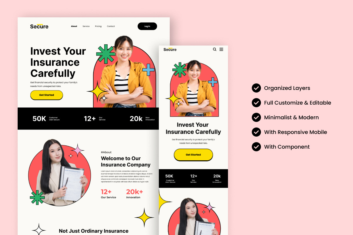 Secure - Insurance Agency Landing Page Secure - Insurance Agency Landing Page