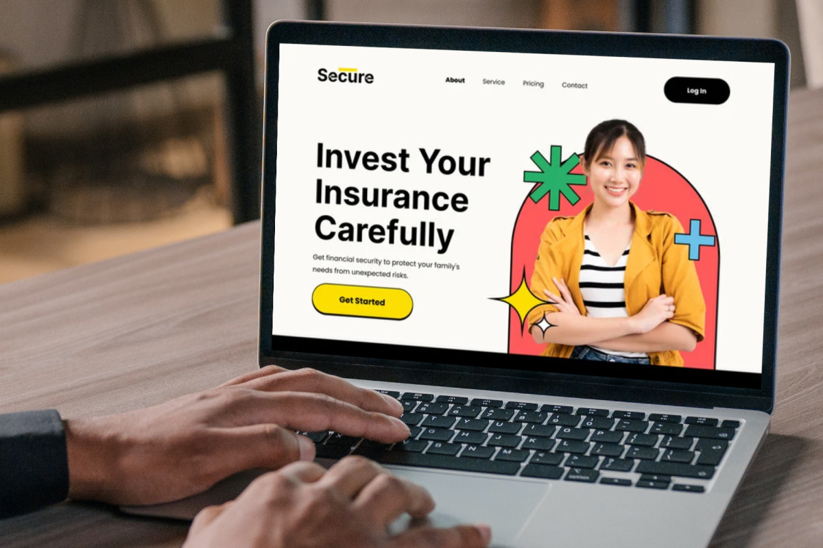 Secure - Insurance Agency Landing Page