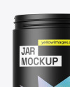 Matte Jar Mockup