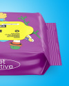 Wet Wipes Pack Mockup