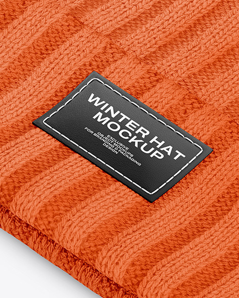 Winter Hat Mockup