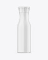 Glossy Plastic Bottle Mockup