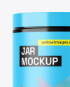 Glossy Jar Mockup