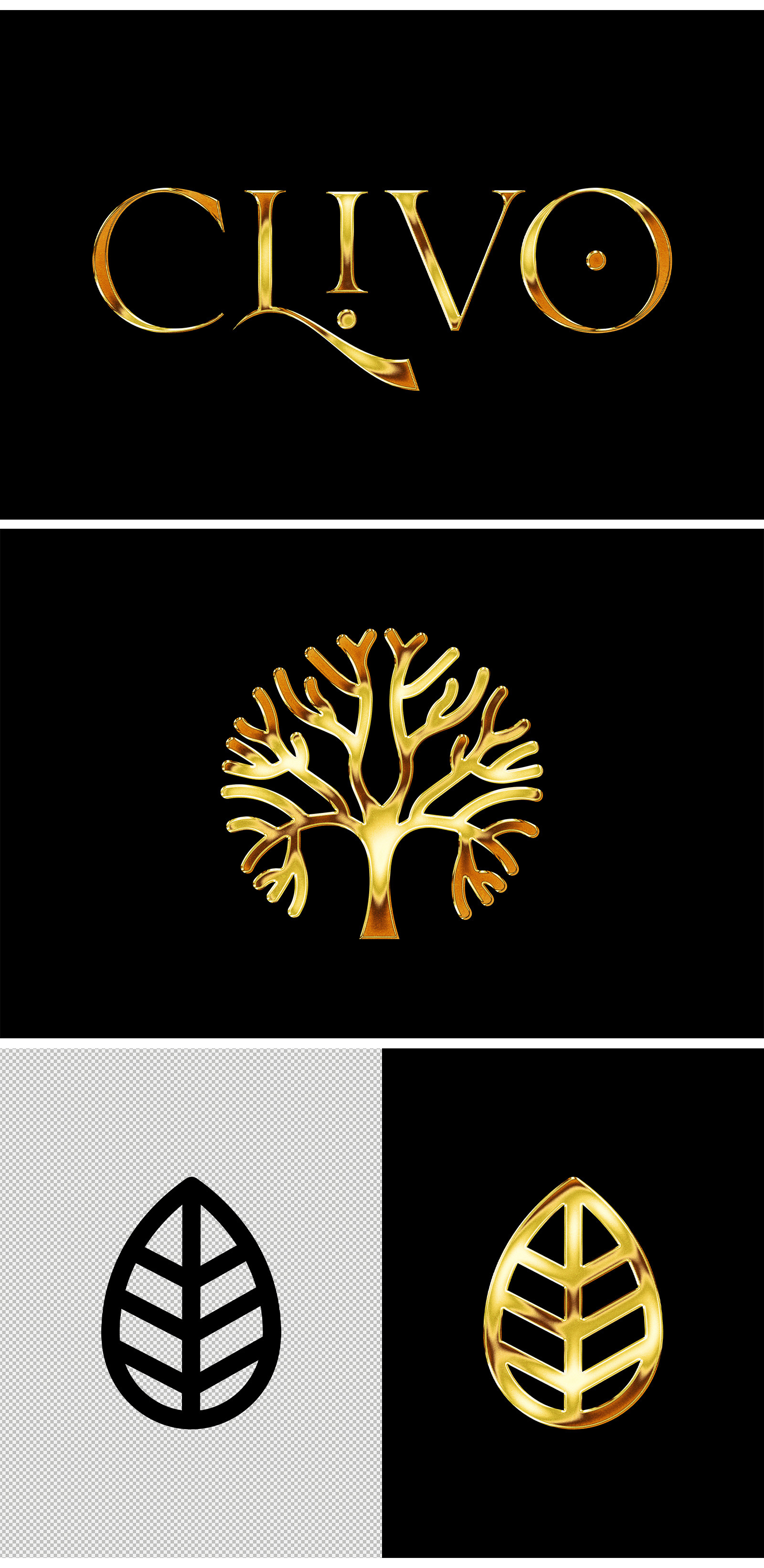 Gold Chrome Text & Logo Effect Gold Chrome Text & Logo Effect