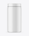 Glossy Protein Jar Mockup Glossy Protein Jar Mockup