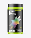 Glossy Protein Jar Mockup Glossy Protein Jar Mockup