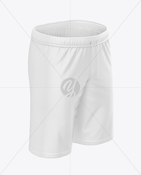 Shorts Mockup - Front Side View