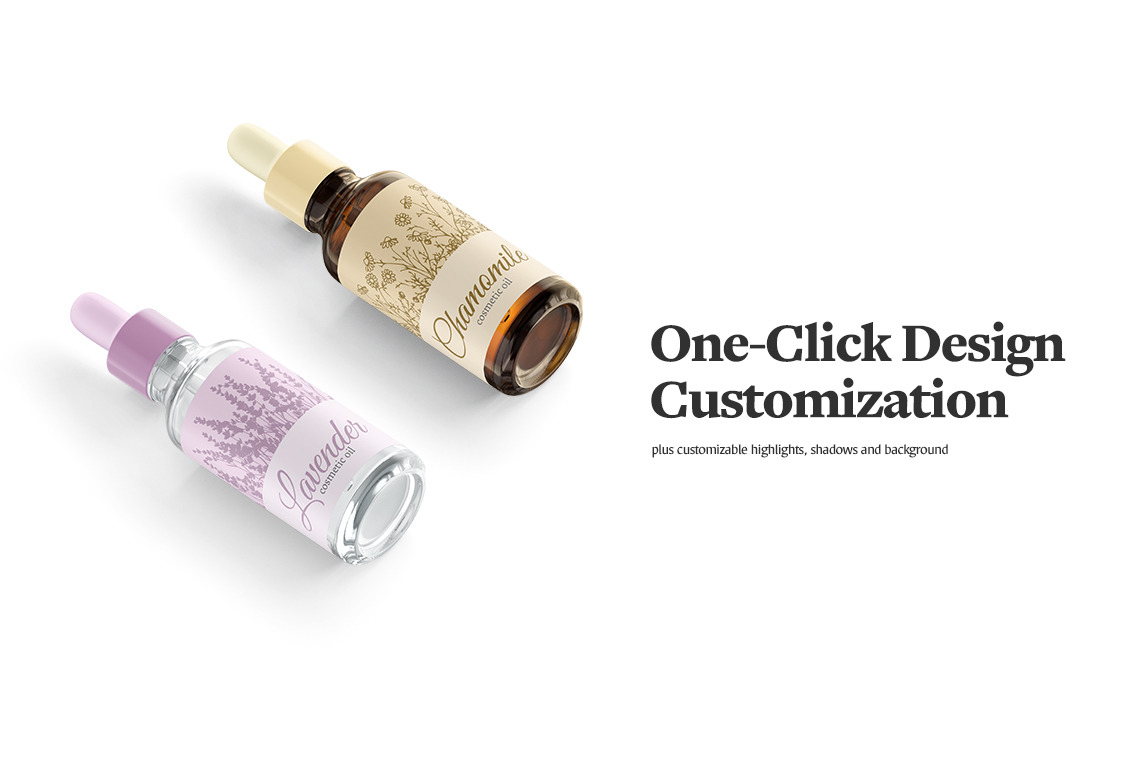 Dropper Bottle Animated Mockup Dropper Bottle Animated Mockup