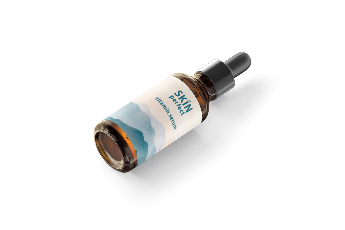 Dropper Bottle Animated Mockup Dropper Bottle Animated Mockup