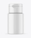 Glossy Cosmetic Bottle Mockup