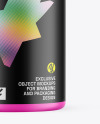 Matte Protein Jar Mockup Matte Protein Jar Mockup