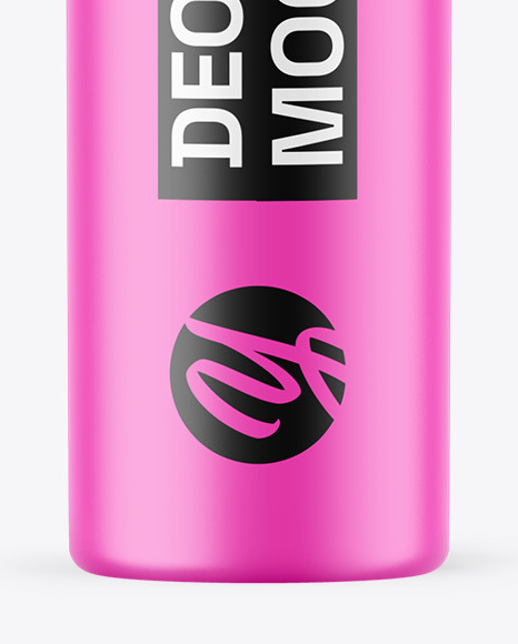 Matte Deodorant Mockup