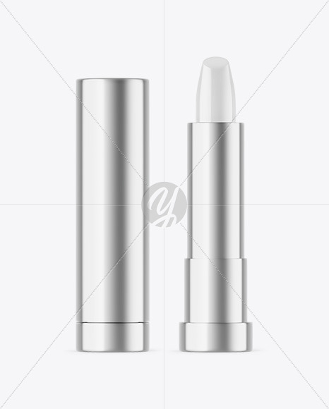 Metallic Lipstick Mockup