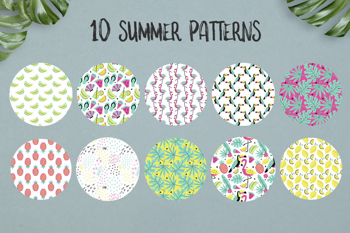 Summer graphic collection Summer graphic collection