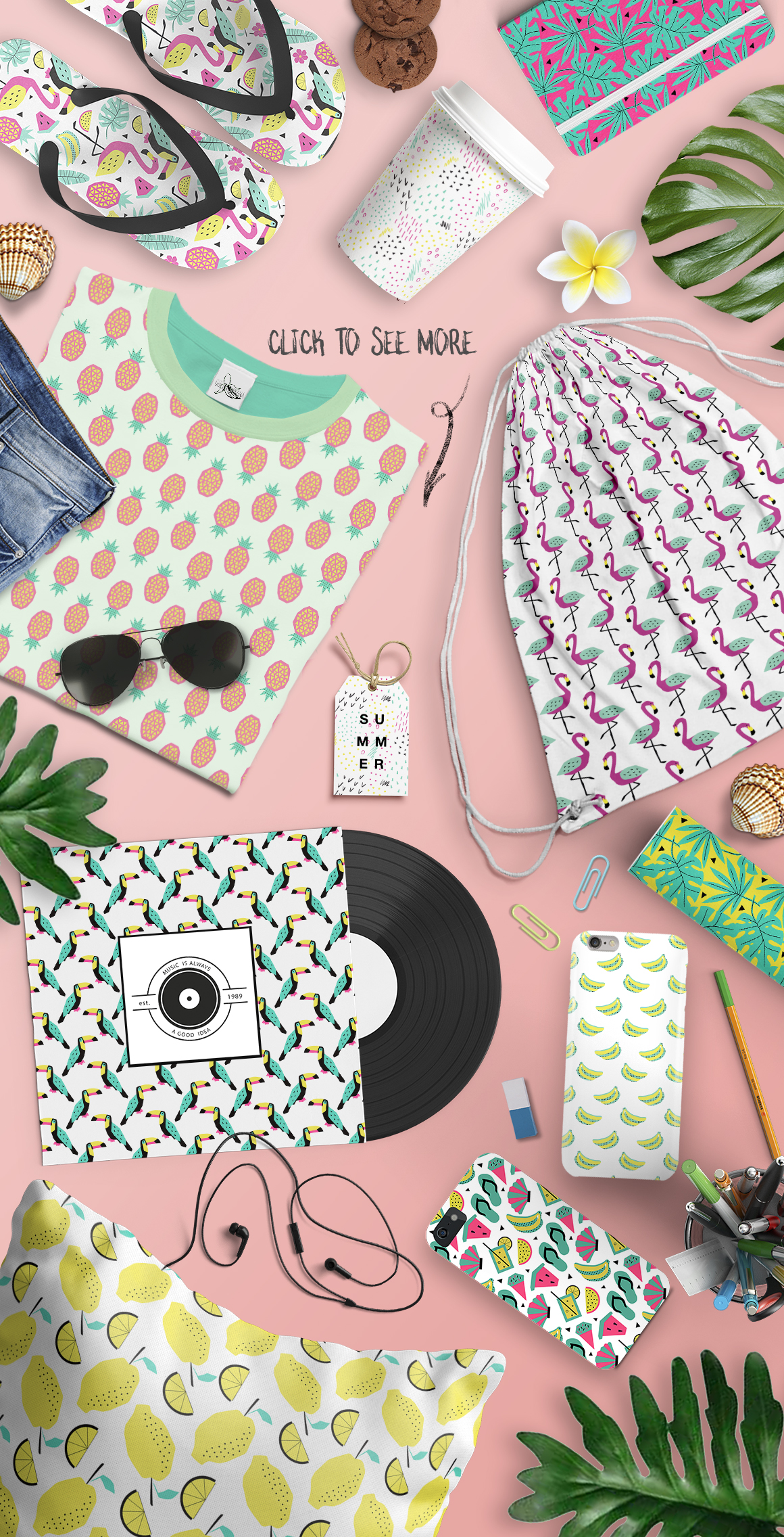 Summer graphic collection Summer graphic collection