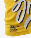 Basketball Jersey Mockup - Half Side View