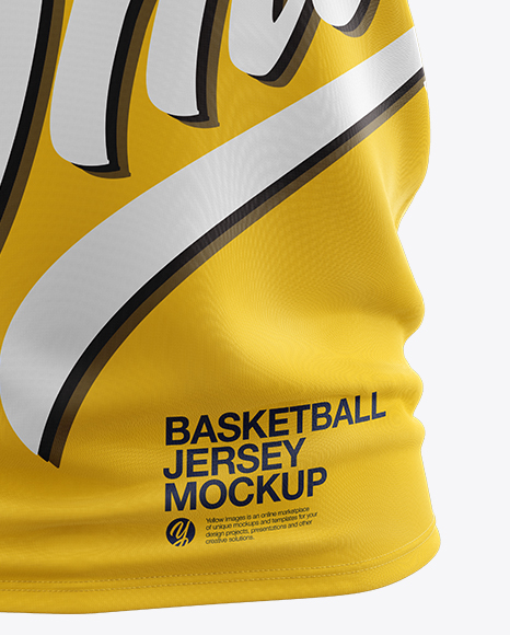 Basketball Jersey Mockup - Front View