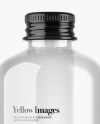Clear Glass Water Bottle Mockup Clear Glass Water Bottle Mockup